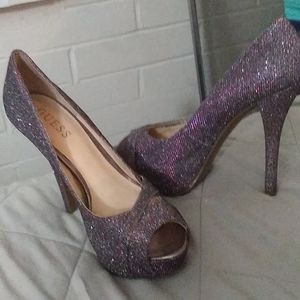 Guess sparkley heels
